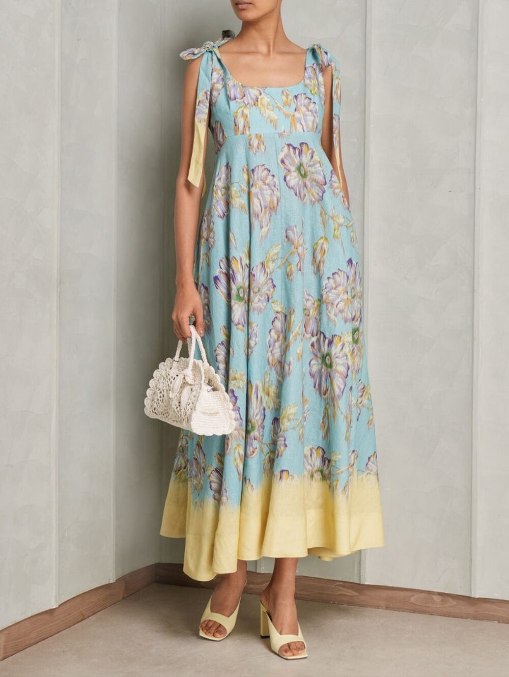 ALEMAIS Jerry Ballet Midi Dress
